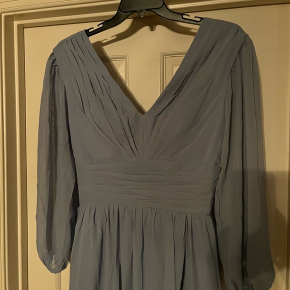 Long wedding bridesmaid dress size 8. - Picture 2 of 5